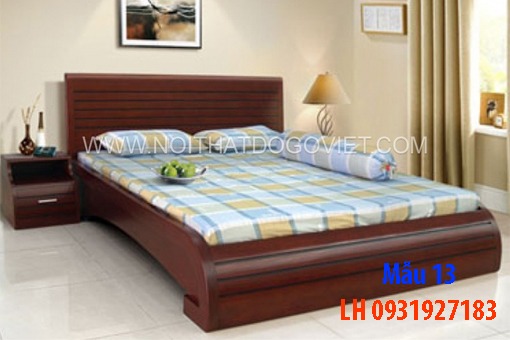 Giường gỗ tại Đà Nẵng, Báo giá đóng giường gỗ tự nhiên và giường gỗ công nghiệp