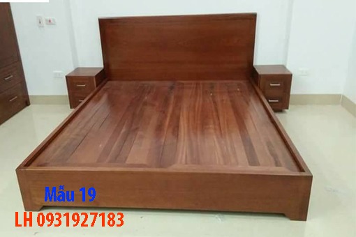 Giường gỗ tại Đà Nẵng, Báo giá đóng giường gỗ tự nhiên và giường gỗ công nghiệp