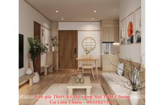 Thiết kế thi công lắp đặt nội thất chung cư tại Đà Nẵng