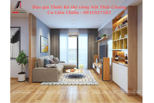 Thiết kế thi công lắp đặt nội thất chung cư tại Liên Chiểu